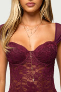 Faux Crystal Crush Cascading Necklace
