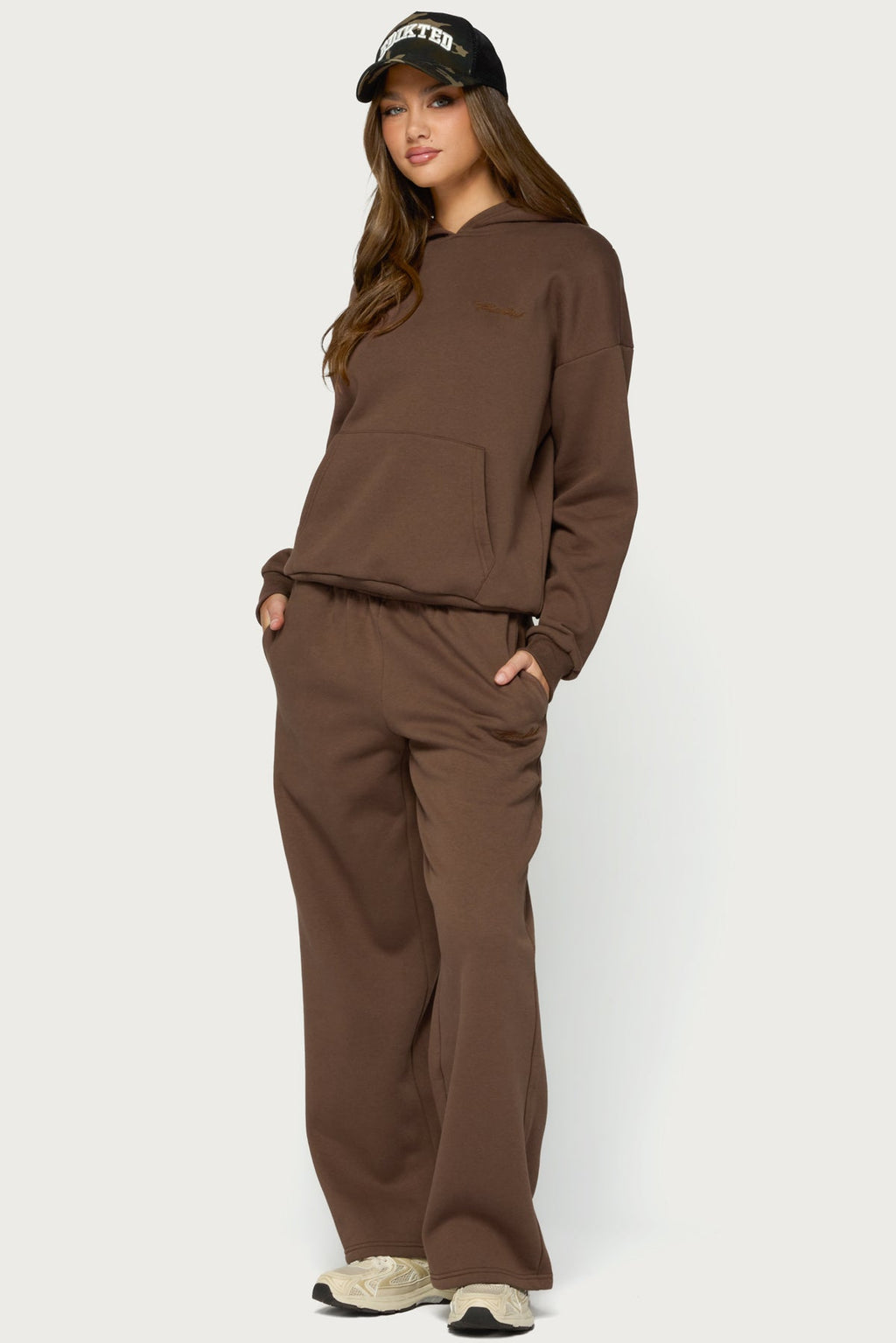 Basic Girl Wide Leg Edikted Sweatpants
