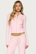 Hanin High Neck Knit Cardigan