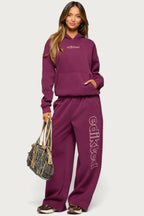 Living Edikted Embroidered Hoodie