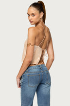 Dazz Sequin Top