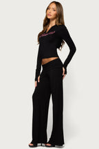 Loves Edikted Angel Foldover Trousers