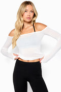 Gemima Long Sleeve Off Shoulder Top