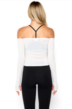 Gemima Long Sleeve Off Shoulder Top