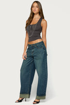 Kaiva Draped Chain Top
