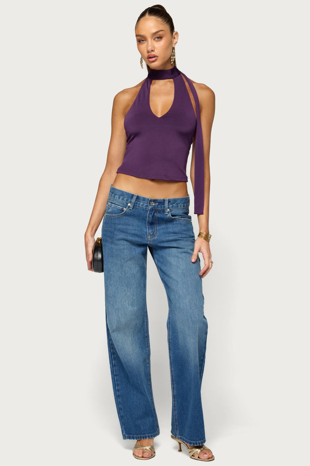 Tatyana Cut Out Halter Top