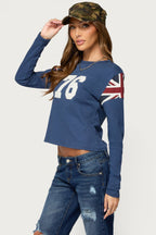 76 UK Long Sleeve T Shirt