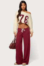 76 Off Shoulder Sweatshirt
