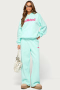Edikted Star Graphic Sweatpants