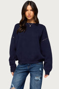 Camillah Studded Knit Sweater