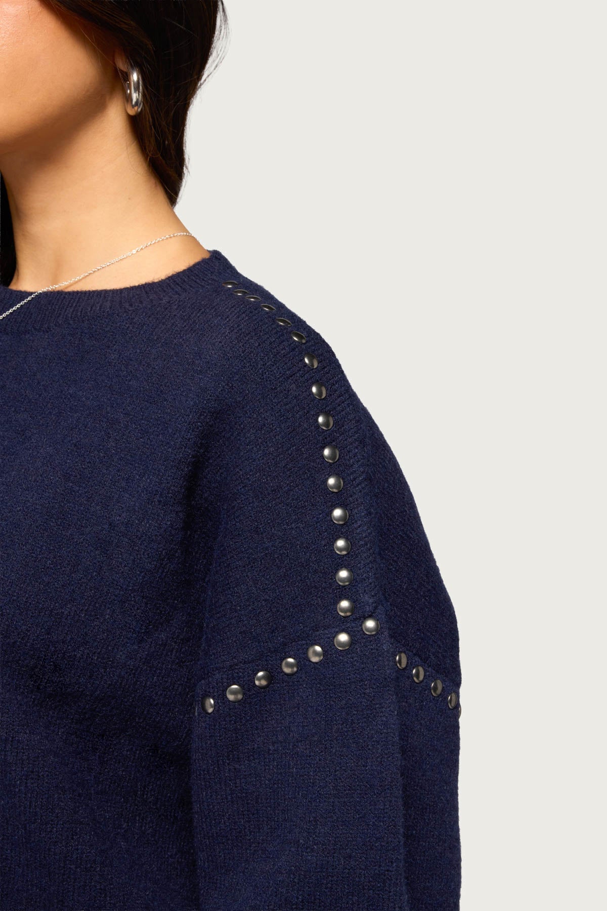 Camillah Studded Knit Sweater